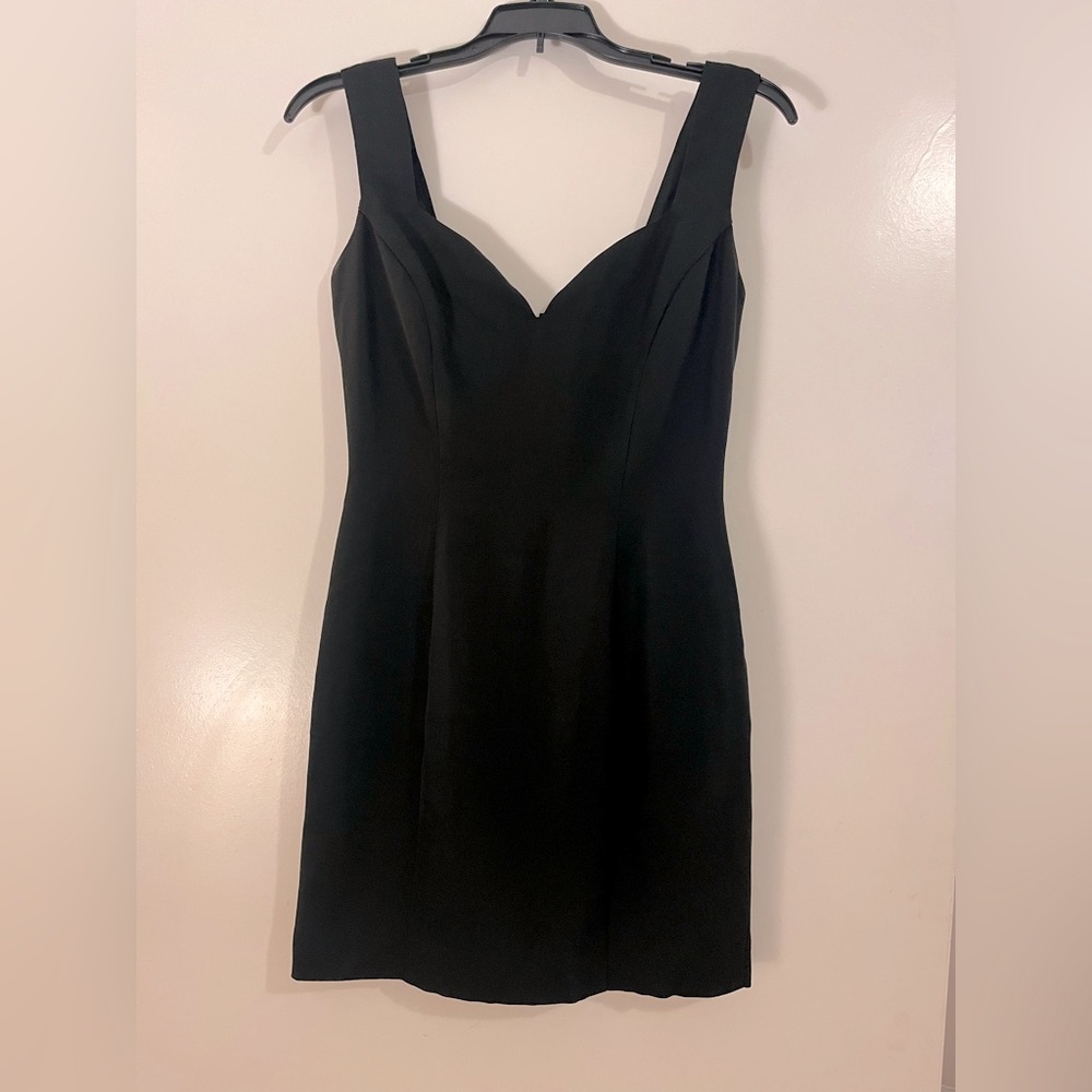Anna Sui LBD mini black dress size 4 USA